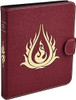 Dragon Shield Spell Codex Portfolio - Blood Red