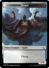 March of the Machine Commander Knight Token // Spirit Token