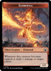 March of the Machine Commander Elemental Token // Elemental Token