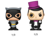 Bitty POP! DC Super Heroes: Batman, Robin & Scarecrow 4-Pack