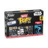 Bitty POP! Star Wars: Darth Vader, Tie-Fighter Pilot & Stormtrooper 4-Pack