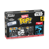 Bitty POP! Star Wars: Darth Vader, Tie-Fighter Pilot & Stormtrooper 4-Pack