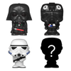 Bitty POP! Star Wars: Darth Vader, Tie-Fighter Pilot & Stormtrooper 4-Pack