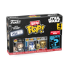 Bitty POP! Star Wars: Leia, R2-D2 & C-3PO 4-Pack