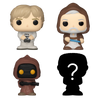 Bitty POP! Star Wars: Luke Skywalker, Obi-Wan Kenobi & Jawa 4-Pack