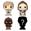 Bitty POP! Star Wars: Luke Skywalker, Obi-Wan Kenobi & Jawa 4-Pack