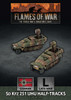 Flames of War - SD KFZ 251 UHU Half-Tracks (x2)