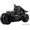 DC Multiverse: The Flash Movie - Batcycle Vehicle Figure