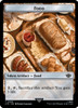 Lord of the Rings Commander - Treefolk Token / Food Token