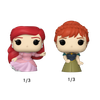 Bitty POP! Disney Princess: Rapunzel, Merida & Moana 4-Pack