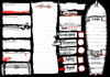 Pirate Borg: Character/Ship Sheet Pad
