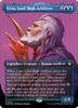 Urza, Lord High Artificer (Borderless Profile Textured foil)