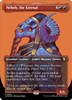 Neheb, the Eternal (Borderless Profile Textured foil)