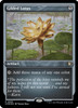 Gilded Lotus (Etched foil)