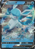 Evolving Skies 040/203 Glaceon V (Half Art w/ Snowflake Stamp)