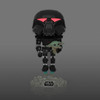 POP! Star Wars: The Mandalorian #488 Dark Trooper with Grogu (Glow in the Dark)