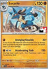 Scarlet & Violet (Base Set) 114/198 Lucario (Prize Pack League Promo Non-Holo)