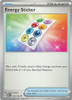 Scarlet & Violet 151 159/165 Energy Sticker