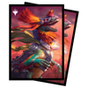 MTG The Lost Caverns of Ixalan Deck Protector Sleeves featuring Pantlaza, Sun-Favored