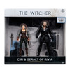 The Witcher Netflix: Ciri & Geralt of Rivia (Season 3) 2-Pack 7-Inch Figures