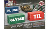 Battlefield in a Box: Team Yankee 20ft Shipping Containers (x3)
