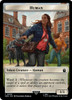 Human (#06) // Clue (#22) Token (foil)