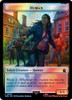 Human (#38) // Food (#59) Token (Surge foil)