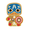 POP! Pin #37 Marvel Holiday - Gingerbread Captain America