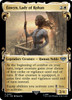 Eowyn, Lady of Rohan (Showcase Scroll) (Silver Foil)