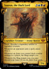 Sauron, the Dark Lord (Showcase Scroll) (Silver Foil)