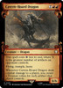 Cavern-Hoard Dragon (Showcase Scroll) (Silver Foil)