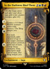 In the Darkness Bind Them (Showcase Scroll) (Silver Foil) | The Lord of the Rings Commander