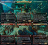 Aragorn at Helm's Deep - Set of 6 Foil Borderless Scene Cards + Art Cards & easel