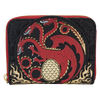 House of the Dragon: All-Over Print House Targaryen Sigil Zip Around Wallet