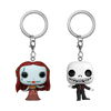 Pocket POP! Disney - The Nightmare Before Christmas Formal Sally & Jack Skellington Keychain 2-Pack