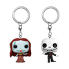 Pocket POP! Disney - The Nightmare Before Christmas Formal Sally & Jack Skellington Keychain 2-Pack