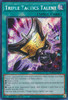 RA01-EN063 Triple Tactics Talent (Platinum Secret Rare)