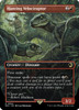 Hunting Velociraptor (Borderless Art)