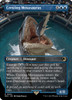 Cresting Mosasaurus (Borderless Art) (Foil)