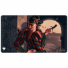 MTG Murders at Karlov Manor Playmat featuring Massacre Girl, Known Killer