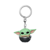 Pocket POP! Keychain: The Mandalorian - Grogu in Hovering Pram