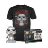 POP! & Tee: Star Wars - Holiday Stormtrooper (Metallic) T-Shirt set