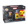 POP! & Tee: Marvel Holiday - Iron Man with Gifts T-Shirt set
