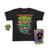 Pocket POP! & Tee: Teenage Mutant Ninja Turtles - Michelangelo (Mutant Mayhem) Children's T-Shirt set