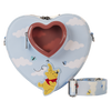 Disney: Winnie the Pooh & Friends Floating Balloons Heart Figural Crossbody Bag