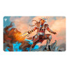 MTG Outlaws of Thunder Junction Playmat Key Art featuring Annie Flash, The Veteran