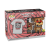 POP! & Tee: Five Nights at Freddy's - Nightmare Freddy (Glow in the Dark) T-Shirt set