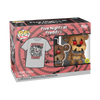 POP! & Tee: Five Nights at Freddy's - Nightmare Freddy (Glow in the Dark) T-Shirt set