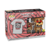 POP! & Tee: Five Nights at Freddy's - Nightmare Freddy (Glow in the Dark) T-Shirt set