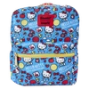 Sanrio: Hello Kitty 50th Anniversary Classic All-Over-Print Nylon Square Mini Backpack
